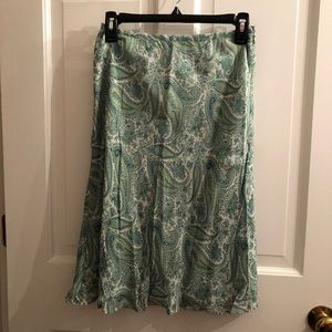 Vintage silk Ann Taylor Skirt